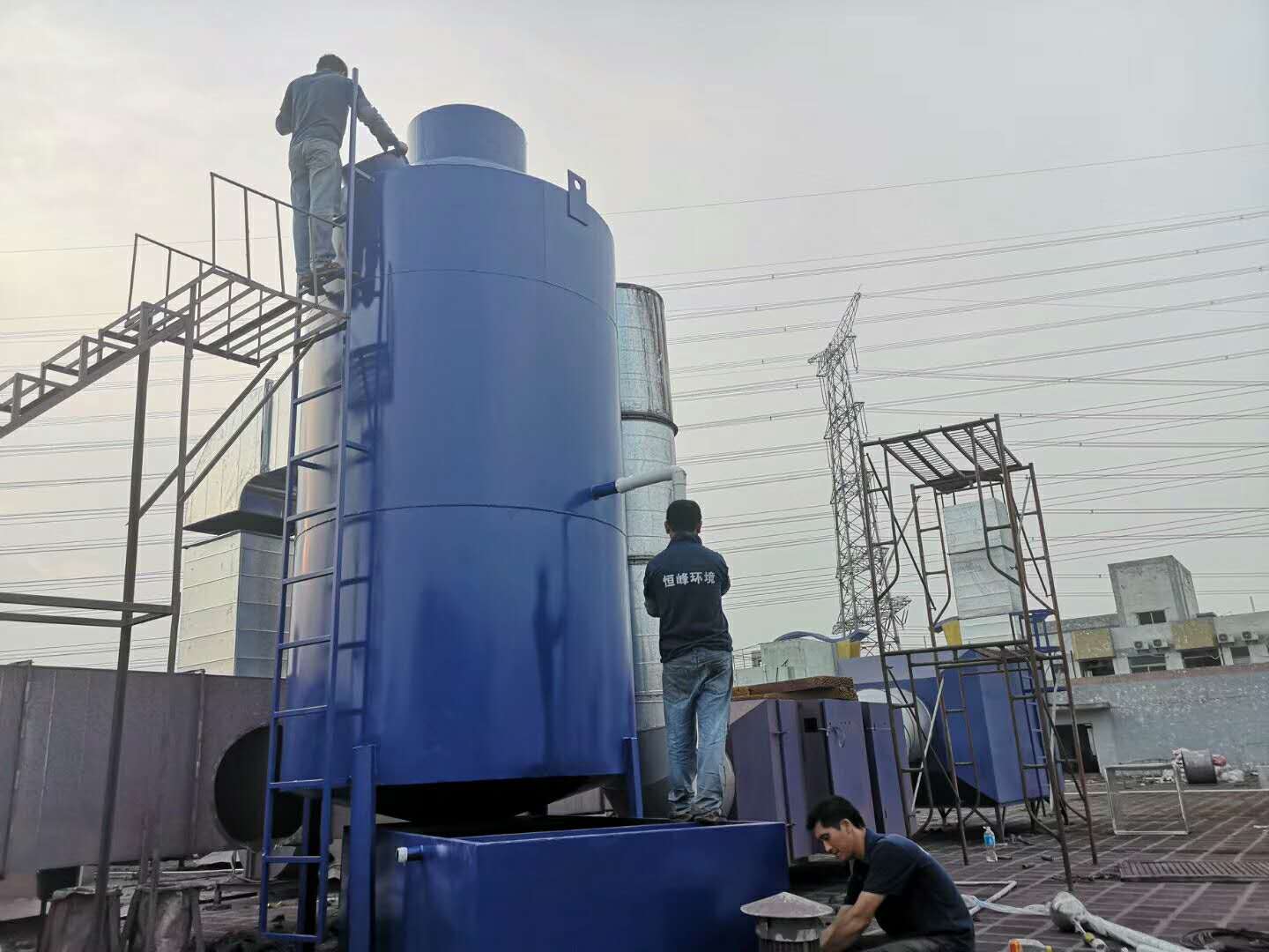 喷淋塔废气处理设备工程